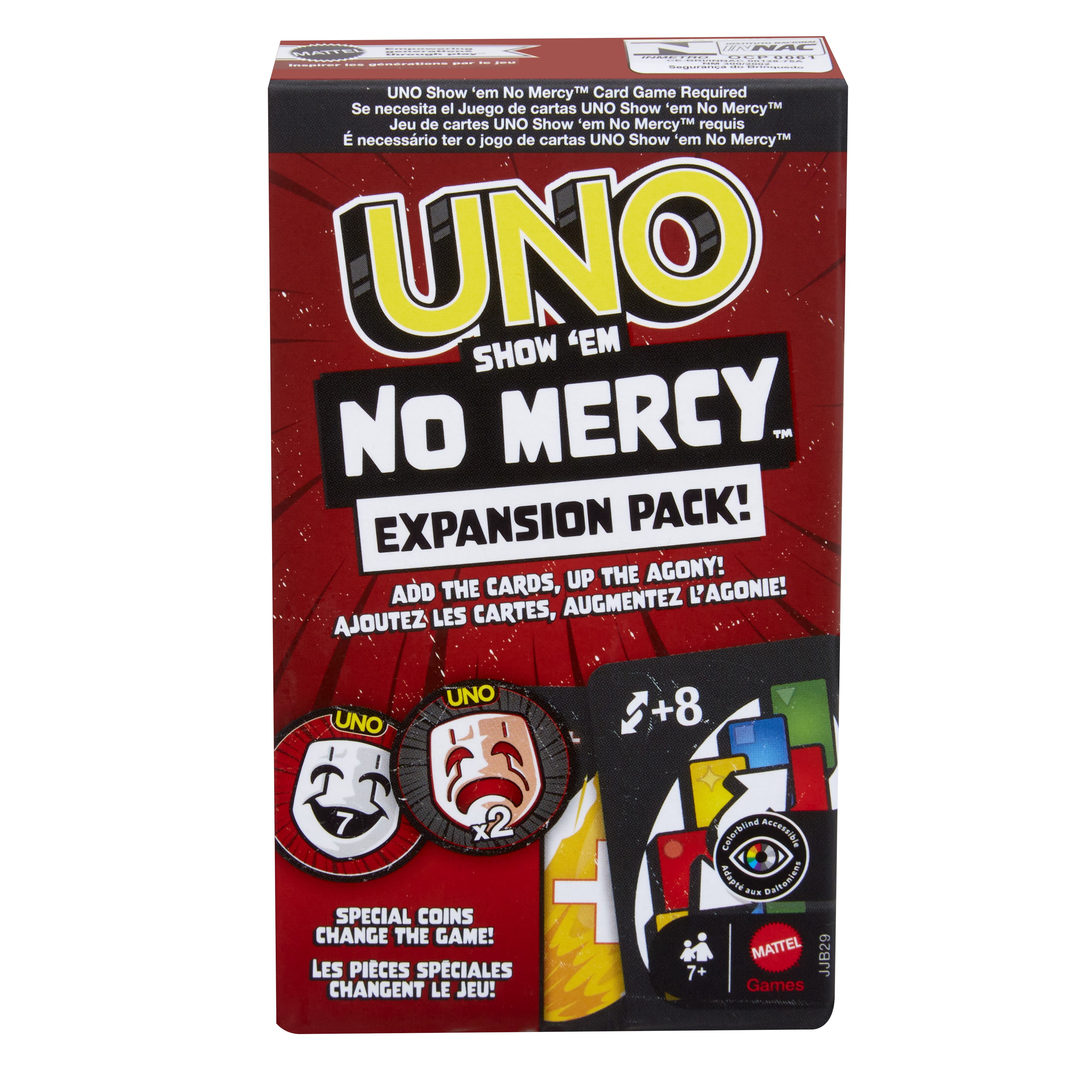 UNO Show’em No Mercy Expansion UNO卡牌遊戲:毫不留情擴充