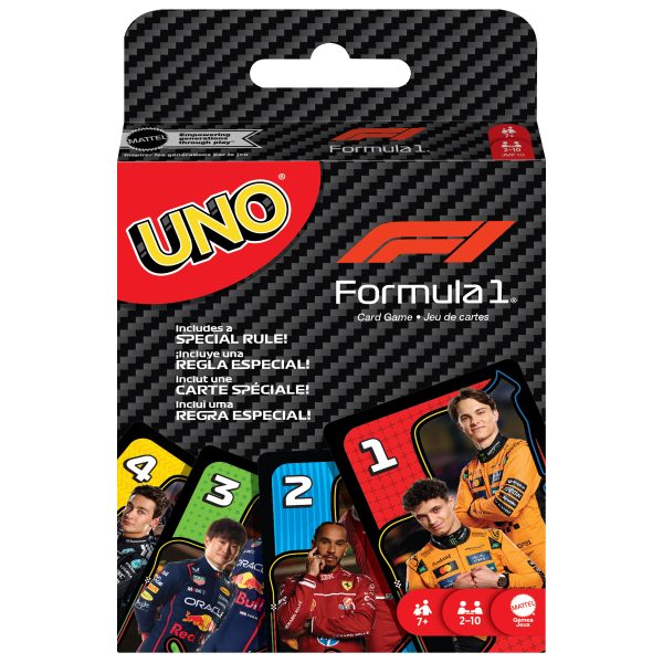 UNO卡牌遊戲:F1賽車