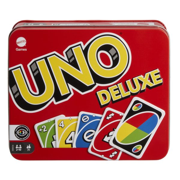 UNO DELUXE CARD GAME UNO卡牌遊戲:豪華盒裝版